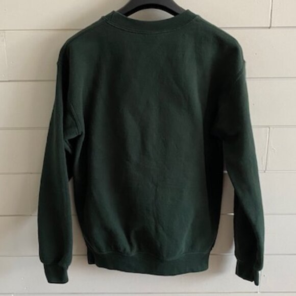 Z LOS ANGELES SWEATSHIRT GREEN PRINTED HEAVY BLENDED - Picture 5 of 6